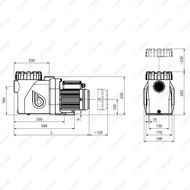 Pompe de filtration piscine BWT Eurostar III Pompe de filtration piscine BWT Eurostar III
