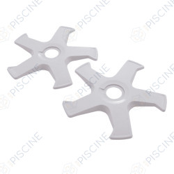 Roue 5 branches grise pour robots AquaNaut 200/400/450 (Hayward) – réf. PVXS005PK2‑237