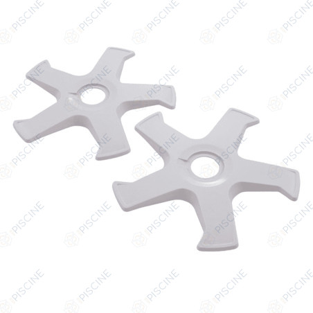 Roue 5 branches grise pour robots AquaNaut 200/400/450 (Hayward) – réf. PVXS005PK2‑237