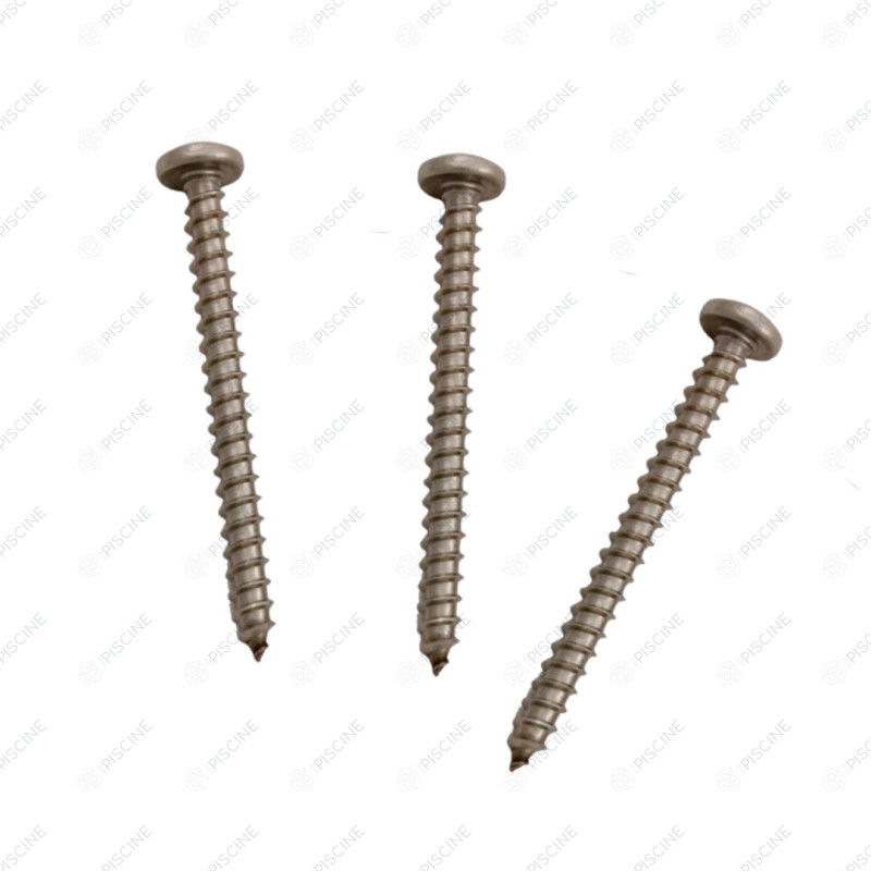 Vis de fixation supérieure (x3) pour AquaNaut 200/250/400/450 (Hayward) - réf. SCRX4012PK3