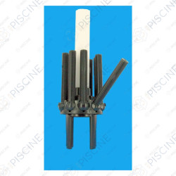 Diffuseur inférieur de filtre SAB S0210T(XE)/Swimpro 196 & 236 - avec tube central + crépines (HAYWARD) reference SX210DAS