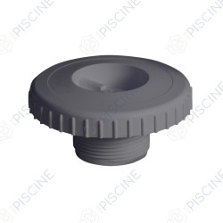 Bouchon enjoliveur prise balai + bride + joints + vis anthracite, BWT