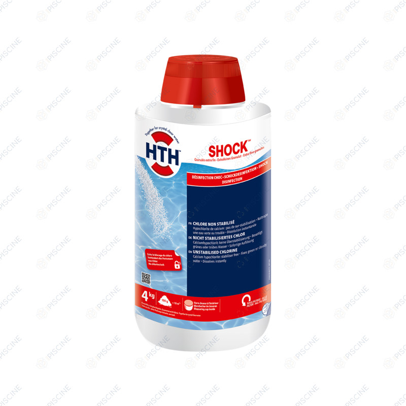 HTH Shock - Chlore choc poudre 4 kg
