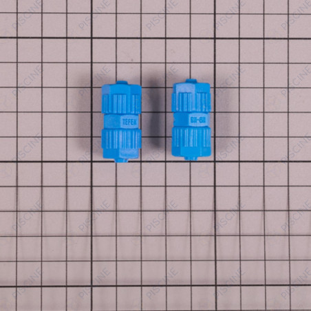 Raccords de connexion de tuyau péristaltique (x2) (Zodiac) - réf. R0740400