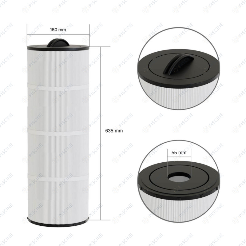 Cartouche filtrante compatible C6 62616