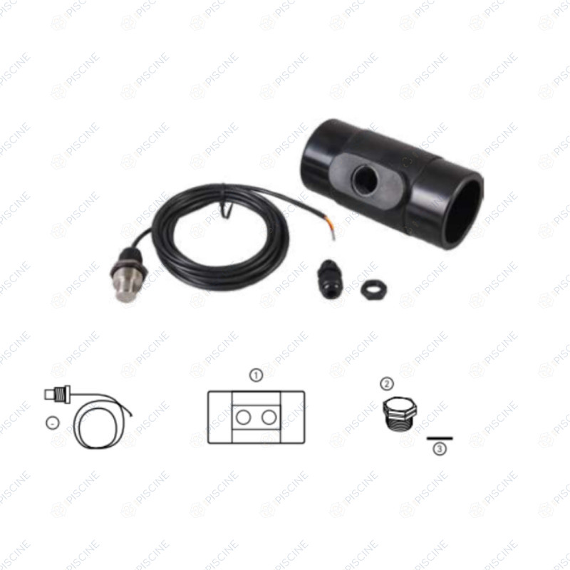 Sonde de température + porte sonde électrolyseur (Hayward) - réf. T-OPTION-TEMP