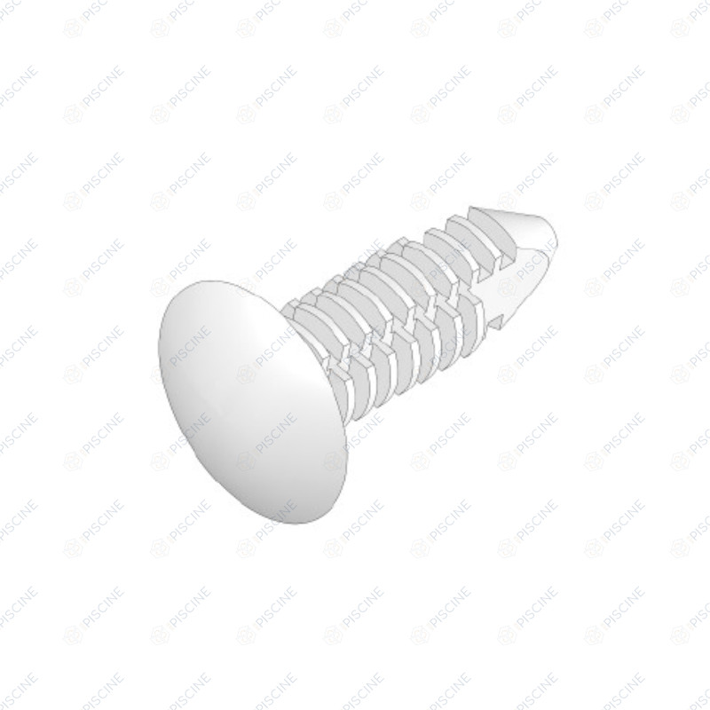 Vis clip sapin Ø5.6/6.4 x 20 - PA 6 - référence A-VDVC00500