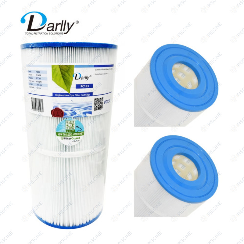 Cartouche filtrante Compatible Pentair Clean & Clear Plus 240 (Darlly) - réf. PC153