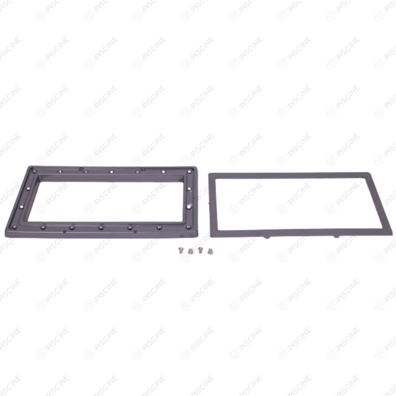 Bride SK GM Béton + enjoliveur + vis métriques M6x12mm - ANTHRACITE (Astralpool) - réf. 4402010146