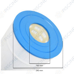 Cartouche filtrante Compatible Hayward CC2000 (Darlly) - réf. PC101 Cartouche filtrante Compatible Hayward CC2000 (Darlly) - réf. PC101