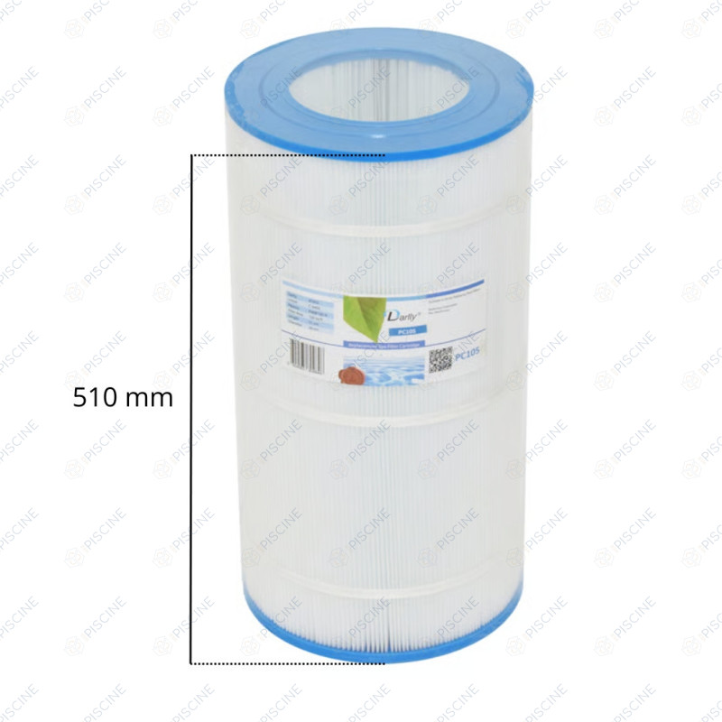 Cartouche filtrante Compatible Waterway Cleanwater, Waterway Pool 100 (Darlly) - réf. PC105 Cartouche filtrante Compatible Waterway Cleanwater, Waterway Pool 100 (Darlly) - réf. PC105