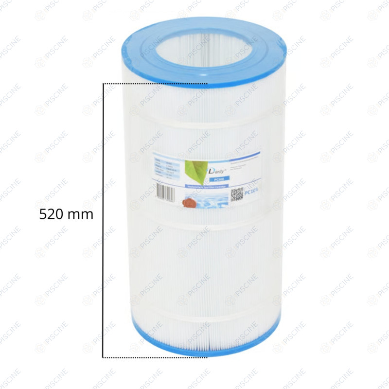 Cartouche filtrante Compatible Hayward CX1250RE, Muskin FE129 P/N 58040 (Darlly) - réf. PC106 Cartouche filtrante Compatible Hayward CX1250RE, Muskin FE129 P/N 58040 (Darlly) - réf. PC106