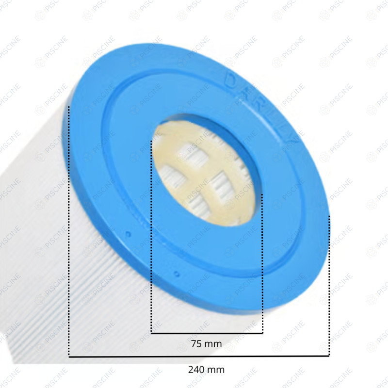 Cartouche filtrante Compatible Hayward CX1250RE, Muskin FE129 P/N 58040 (Darlly) - réf. PC106 Cartouche filtrante Compatible Hayward CX1250RE, Muskin FE129 P/N 58040 (Darlly) - réf. PC106