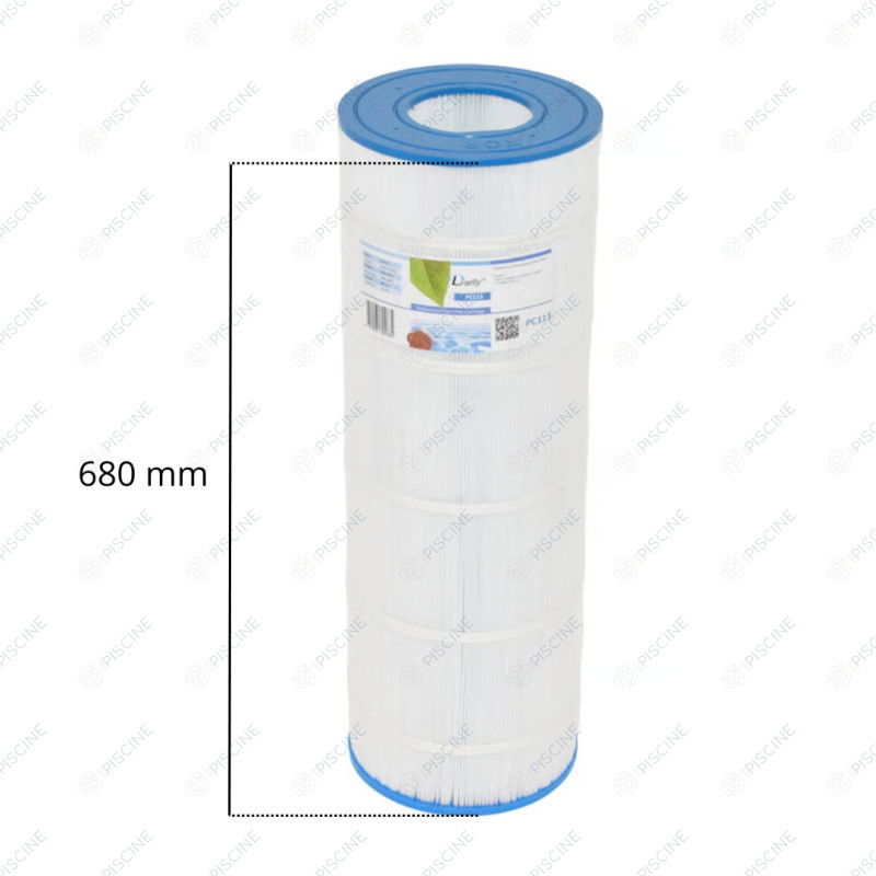 Cartouche filtrante Compatible Sta-Rite 100TX, 100GPM-TX, 100TXR, T-100TX, T-100TXR, PTM100 (Darlly) - réf. PC113 Cartouche filtrante Compatible Sta-Rite 100TX, 100GPM-TX, 100TXR, T-100TX, T-100TXR, PTM100 (Darlly) - réf. PC113