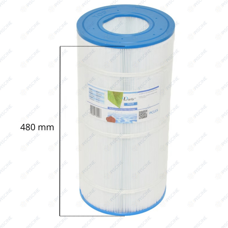 Cartouche filtrante Compatible Sta-Rite 70TX, 70GPM-TX, 50TXR, T-70TX, T-70TXR, PTM70 (Darlly) - réf. PC115 Cartouche filtrante Compatible Sta-Rite 70TX, 70GPM-TX, 50TXR, T-70TX, T-70TXR, PTM70 (Darlly) - réf. PC115