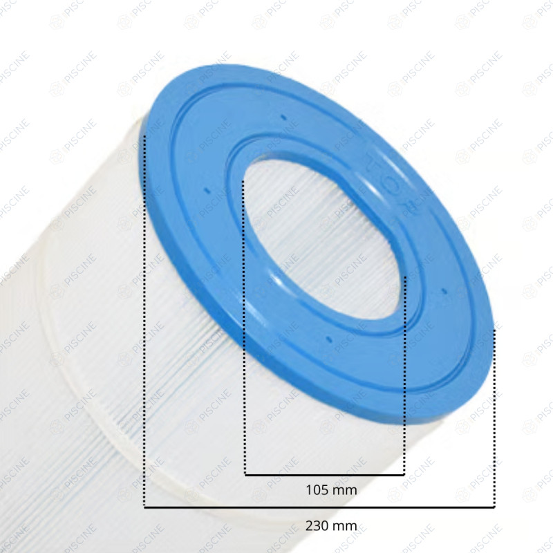Cartouche filtrante Compatible Sta-Rite 50TX, 50GPM-TX, 50TXR, T-50TX, T-50TXR, PTM50 (Darlly) - réf. PC116