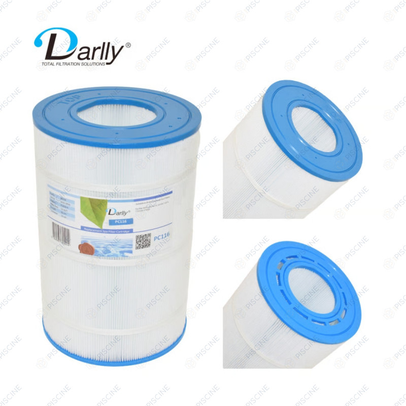Cartouche filtrante Compatible Sta-Rite 50TX, 50GPM-TX, 50TXR, T-50TX, T-50TXR, PTM50 (Darlly) - réf. PC116