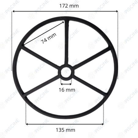 Joint Etoile 2" - 5B. Vanne (STA-RITE) Vanne Multivoies 1''1/2 ou 2''