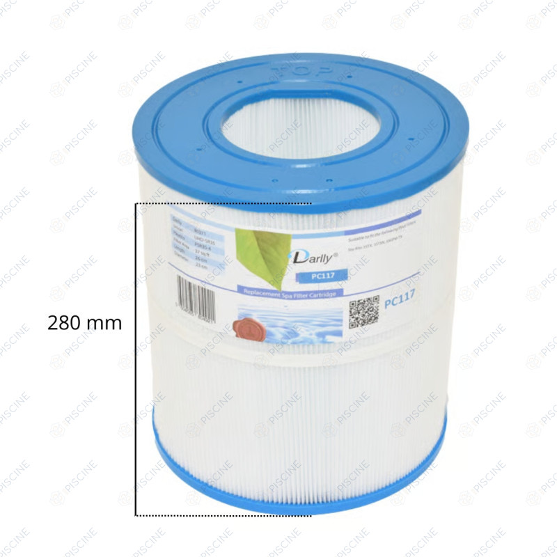 Cartouche filtrante Compatible Sta-Rite 35TX, 35TXR, 35GPM-TX (Darlly) - réf. PC117 Cartouche filtrante Compatible Sta-Rite 35TX, 35TXR, 35GPM-TX (Darlly) - réf. PC117