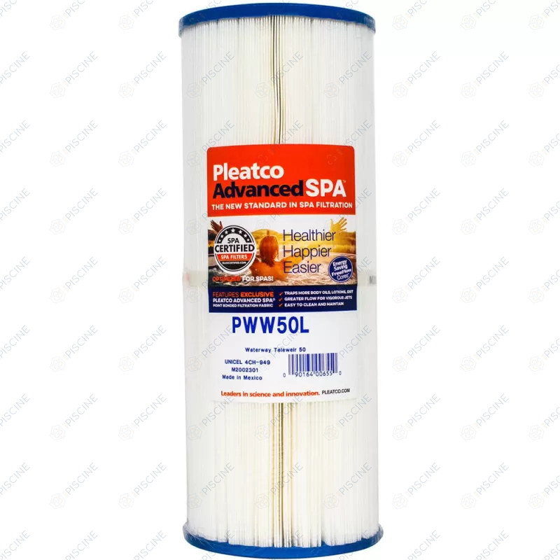 Cartouche PLEATCO waterway teleweir 50