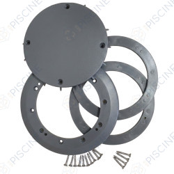 KIT ANTI-VORTEX ANTHRACITE A FIXER SUR BONDE DE FOND - référence 64173A