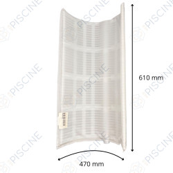 Cotelette compatible pour filtre à diatomée à l'unité -