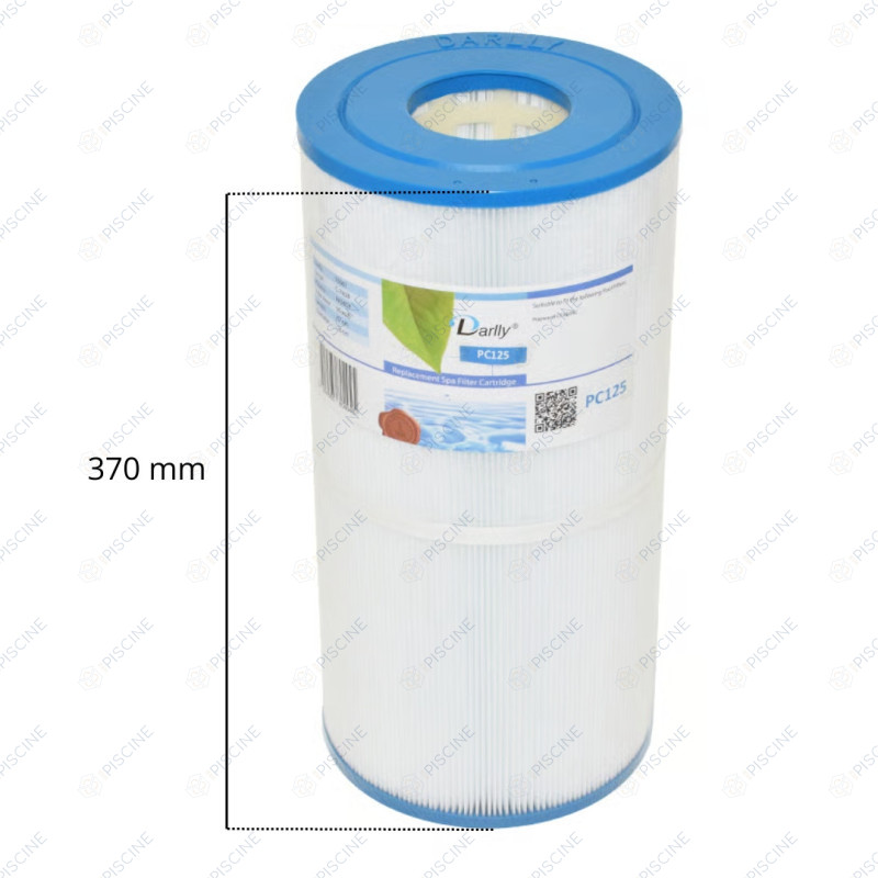 Cartouche filtrante Compatible Hayward CE480RE (Darlly) - réf. PC125 Cartouche filtrante Compatible Hayward CE480RE (Darlly) - réf. PC125