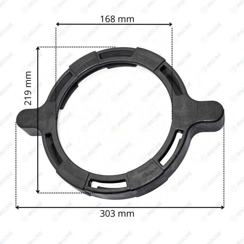 Ecrou de Couvercle de pompe Ultraflow - (PENTAIR) reference R39105000