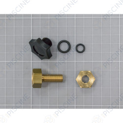 Kit purge pour couvercle  filtre à sable Jupiter 6"