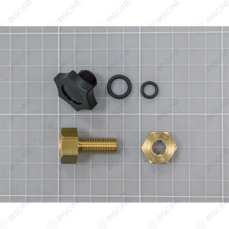Kit purge pour couvercle filtre à sable Jupiter 6"