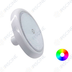 Projecteur LED couleurs Plat short slim visser 160 mm
