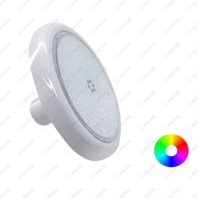 Projecteur LED couleurs Plat short slim visser 160 mm