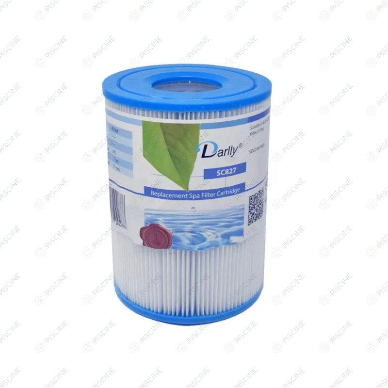 Cartouche filtrante spa Darlly SC827 (lot de 2) – Compatible Intex S1 Cartouche filtrante spa Darlly SC827 (lot de 2) – Compatible Intex S1