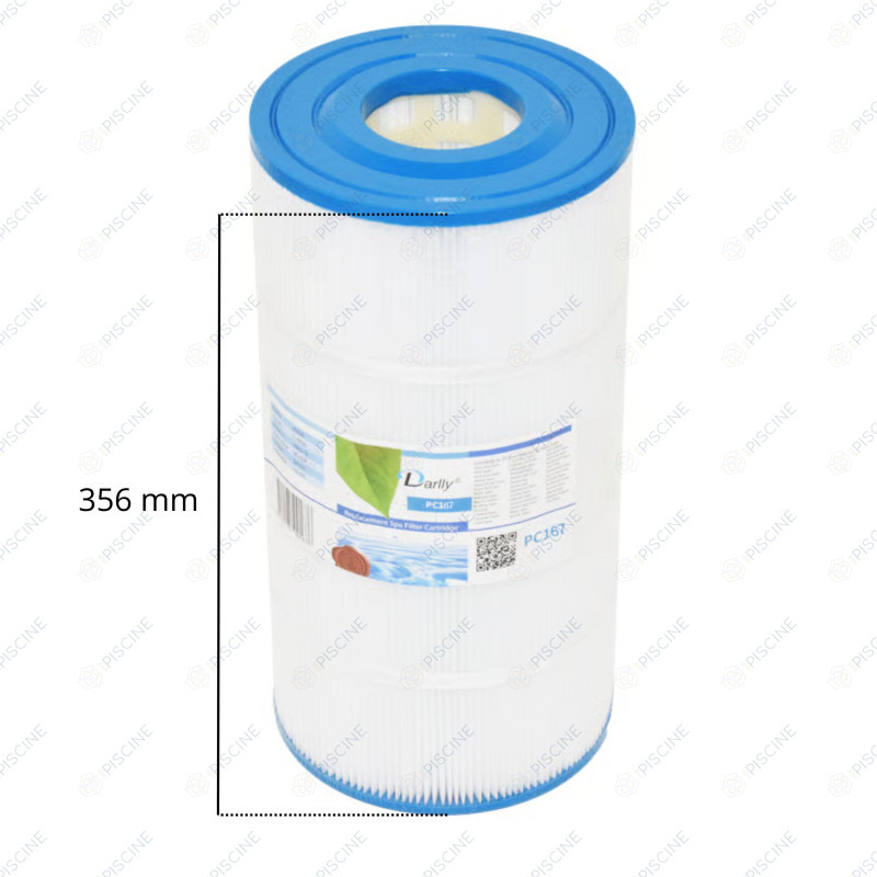 Cartouche filtrante Compatible Pac Fab Pool Filter, Purex Triton, Pentair Pool Products, Endless Pools (Darlly) - réf. PC167 Cartouche filtrante Compatible Pac Fab Pool Filter, Purex Triton, Pentair Pool Products, Endless Pools (Darlly) - réf. PC167