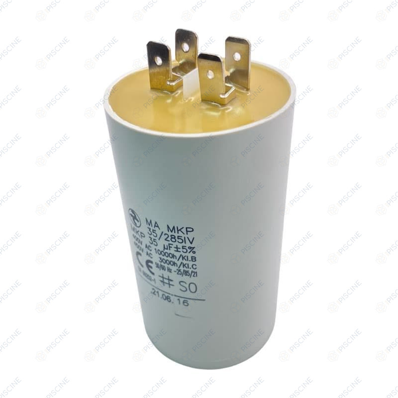 Condensateur pour moteur piscine à cosses 35 UF
