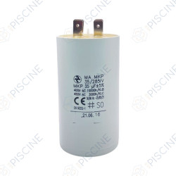 Condensateur pour moteur piscine à cosses 35 UF