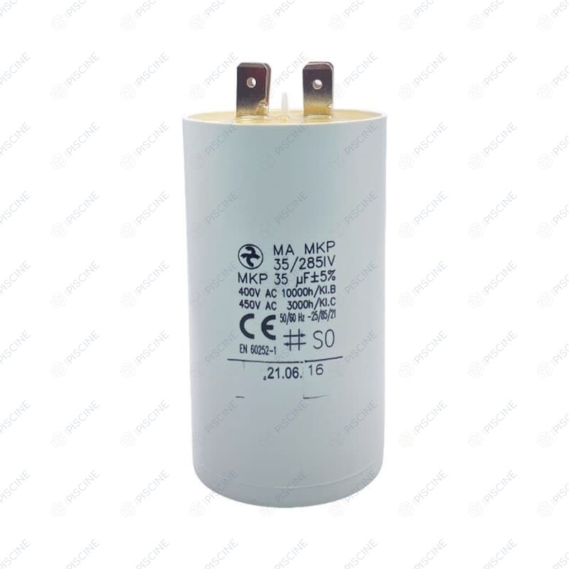 Condensateur pour moteur piscine à cosses 35 UF