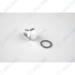 Bouchon de Vidange pompe Fonte 3000 tr/mn - avec Joint (ASTRAL) Pompe ARAL SP3000 en fonte ASTRALPOOL