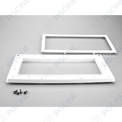 Bride SK GM + enjoliveur + vis metriques - Béton (ASTRAL) Skimmer STANDARD 15 Lts PM/GM piscine Béton/Liner Bride SK GM + enjoliveur + vis metriques - Béton (ASTRAL) Skimmer STANDARD 15 Lts PM/GM piscine Béton/Liner