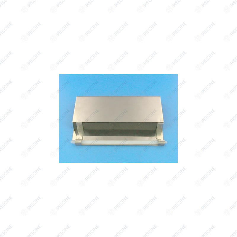 Volet SK Complet Inox - Béton (ASTRAL) Skimmer A-100 Inox piscine Béton