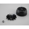 Capot de Ventilateur pompe (Sena, Victoria) - 0,5 CV - (Capot + Ventil. Ø15mm + Bague) (ASTRAL) Pompe VICTORIA (Plus) et SPRINT