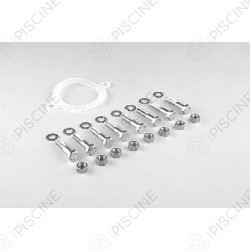 Union Préfiltre pompe Fonte 1500 trs/mn - (Vis + Ecrous + Joint) (ASTRAL) Pompe ARAL C1500 (3CV) en fonte ASTRALPOOL