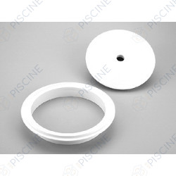 Couvercle + cadre rond 00249R0006 - SK GM Liner/Béton  (ASTRAL) Skimmer STANDARD 15 Lts PM/GM piscine Béton/Liner