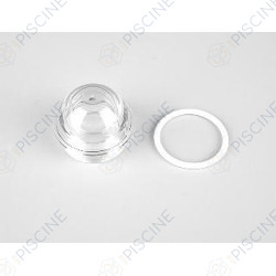 Lentille concave (Fibre optique pour pisc  béton/liner ASTRAL) reference 4408050103