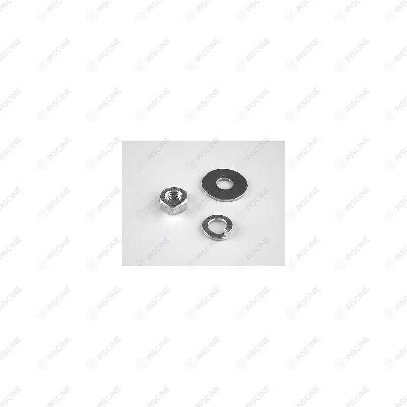 Vis Embase de Couvercle de filtre SAB Acier Inox - Ecrou + Rondelles x2 (ASTRAL) reference 4404060108