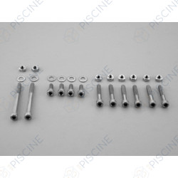 Vis Plateau d'Assemblage pompe 3 Maxim - x12, avec Rondelles et Ecrous (ASTRAL) Pompe MAXIM ASTRALPOOL