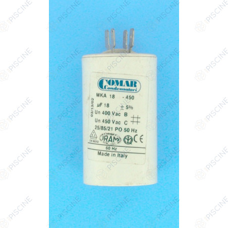 Condensateur à cosse moteur MEC 71- 14 µF (KRIPSOL) Moteurs KRIPSOL