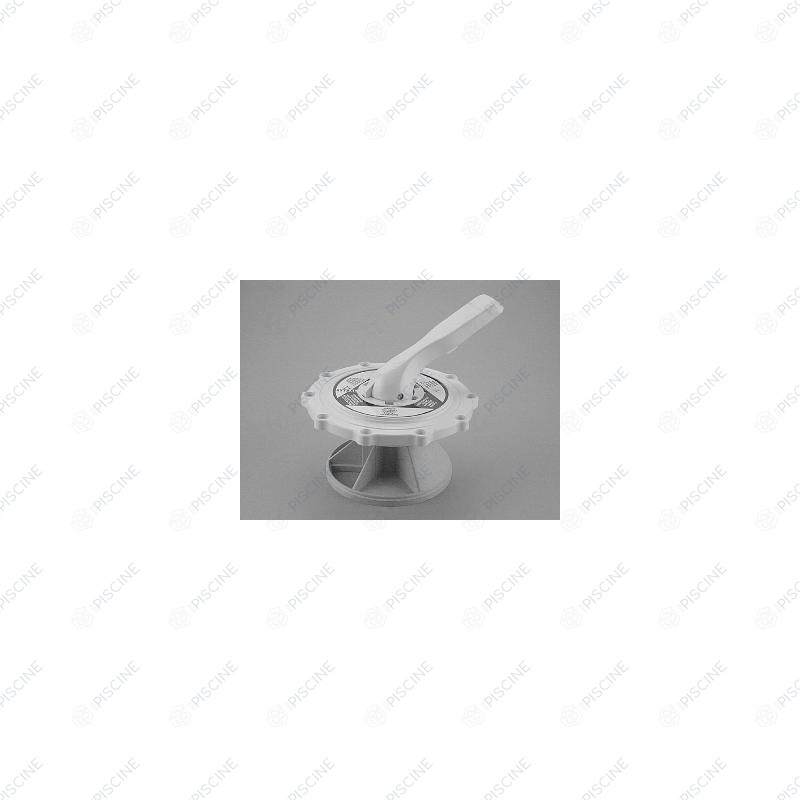 Couvercle + Boisseau VANNE Blanche NM 2'' - 5Pos. (ASTRAL) Vanne Side CLASSIC 2'' (avec montage)
