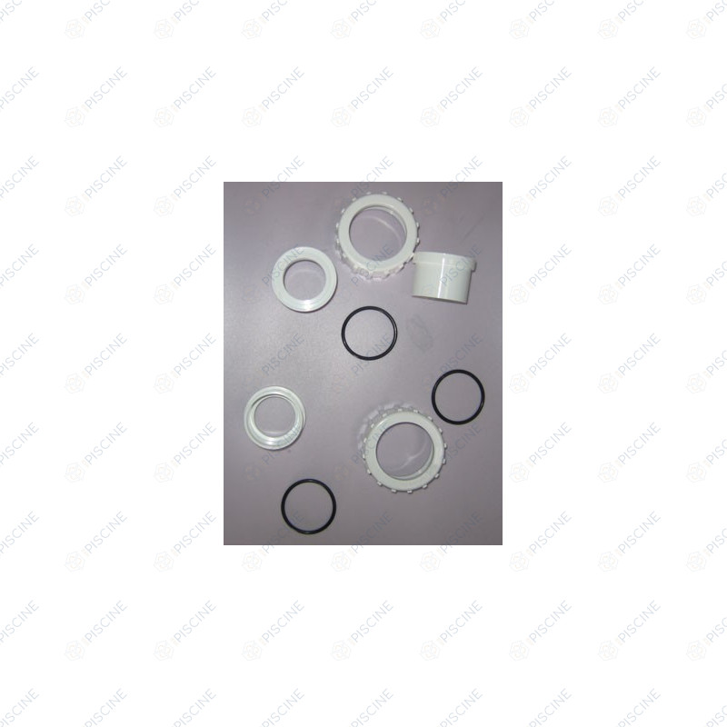 Kit connexion vanne (3 raccords union avec écroux et joints) Filtre SAB Cristal-Flo (STA-RITE) reference PKG50