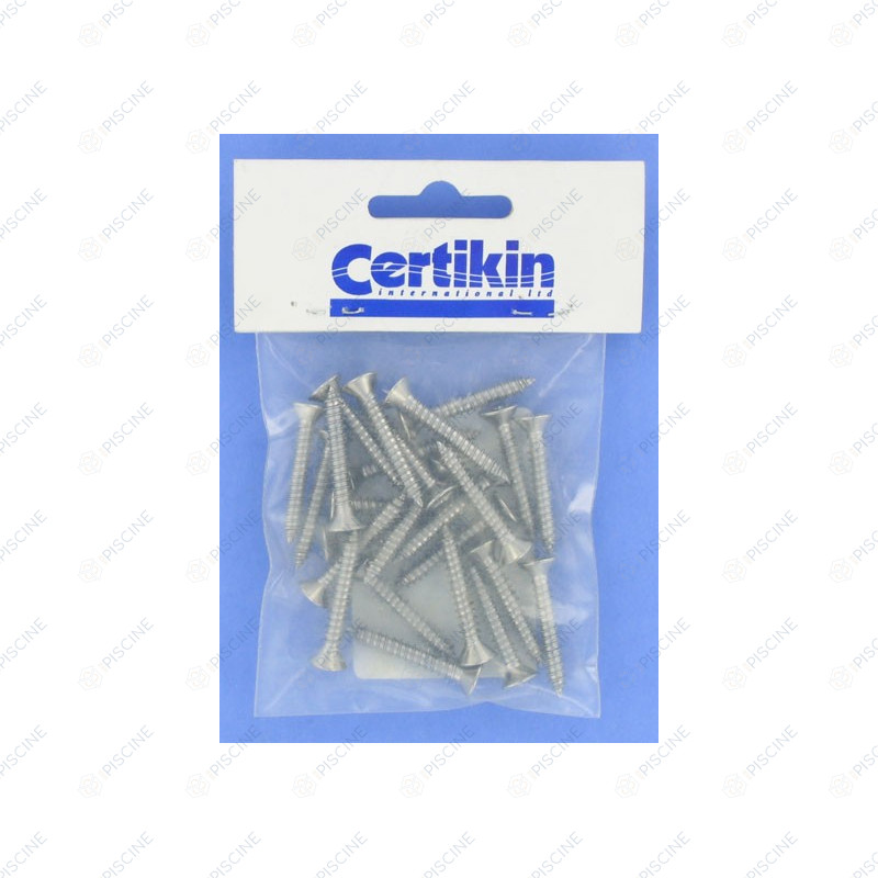 Vis de bride et d'enjoliveur PROJ x25 (CERTIKIN) reference SPC438P/25